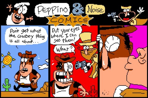 If This Isn't Proof That Either Peppino Or The Noise Is Gay Or Bi, I Don't Know What Is.