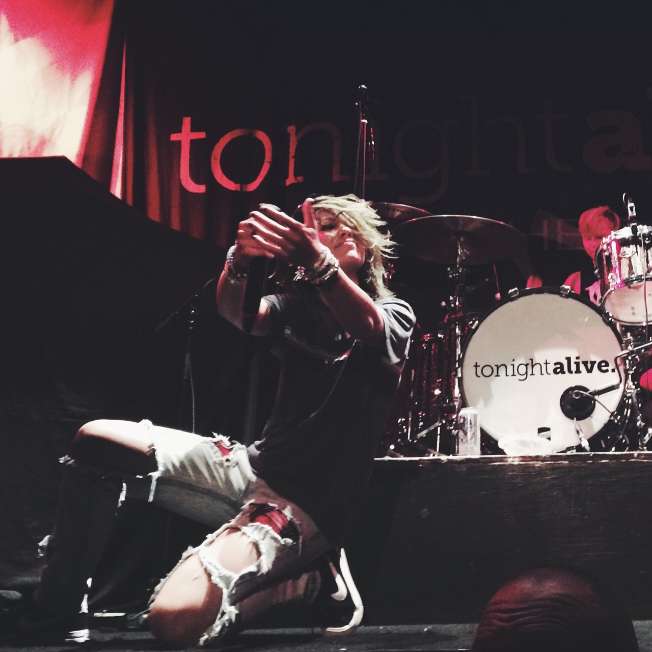 himynameispauline:  Jenna McDougall of Tonight AliveHoue of Blues; Orlando, FL4/24/15