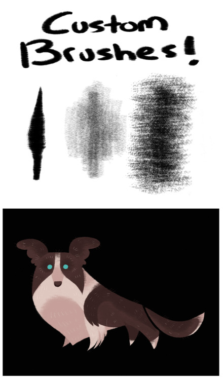 yowulf:I’ve decided to release my custom brushes to the public for $5! They are three brushes that I