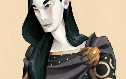 shiannedoesconceptart:Maeglin, aka “Mommy’s Little Angel.” Part of the these aren’t the elves you’re