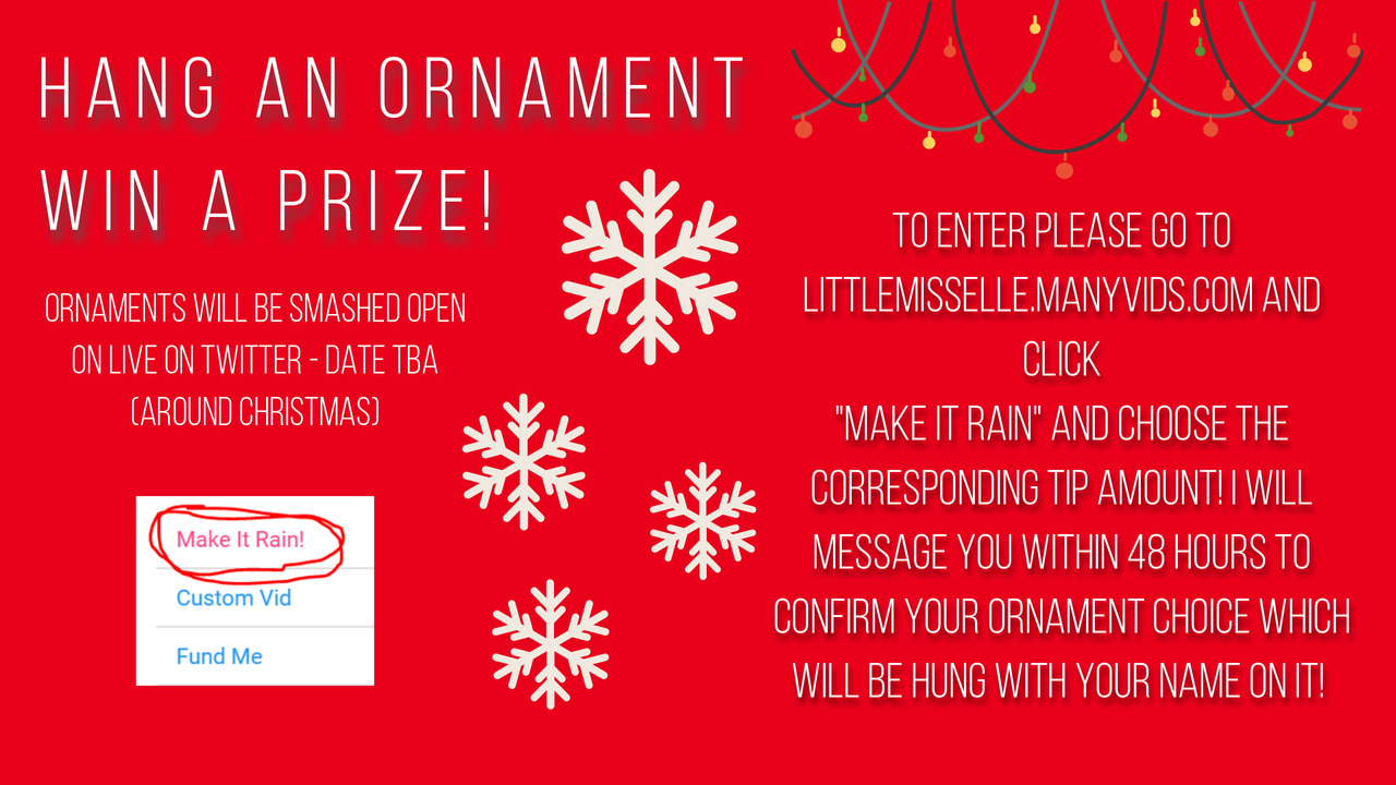 psy-faerie: Hang an ornament win a prize! Now through Dec 26th! (I extended the date