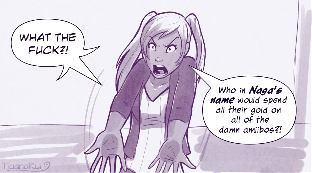 tiuanarui:The real ‘culprits’ of the amiibo wave 4 incident.Honoralble panels:Scalpers