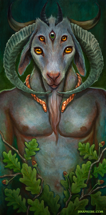 iopanosiris:  kmoonheart:Cernunnos: The Horned God by jskaphobe