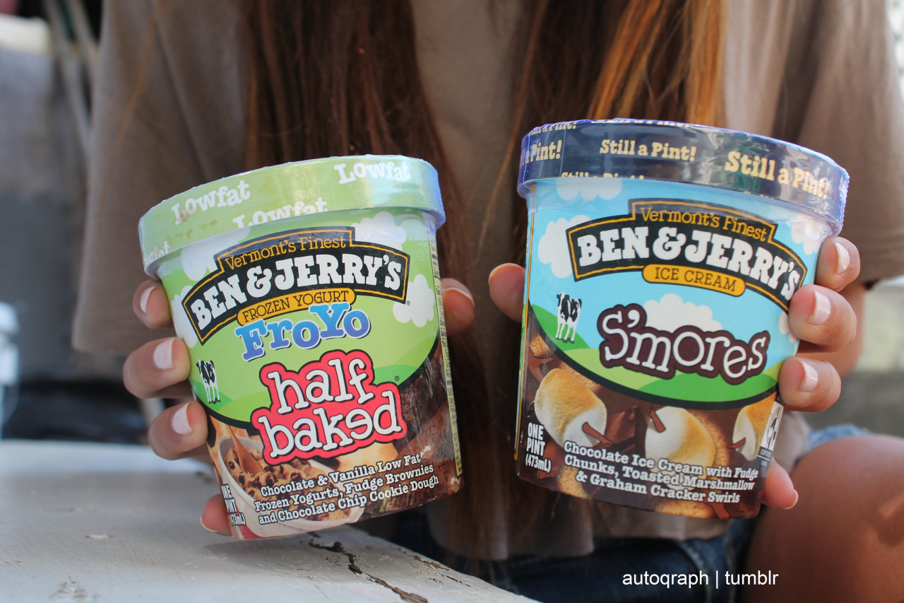 autoqraph:i think i’m in love bc nothing makes me happier than Ben&amp;Jerry’s