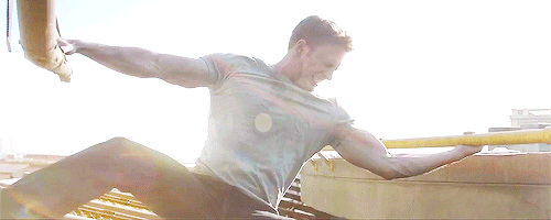 Chris Evans as Cap. A. at CA:CWjfpb