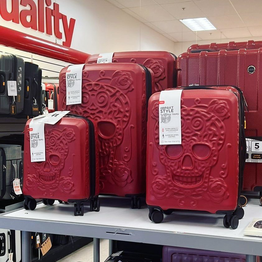 It's Betsey Johnson skull bag season at TJ Maxx. in 2023