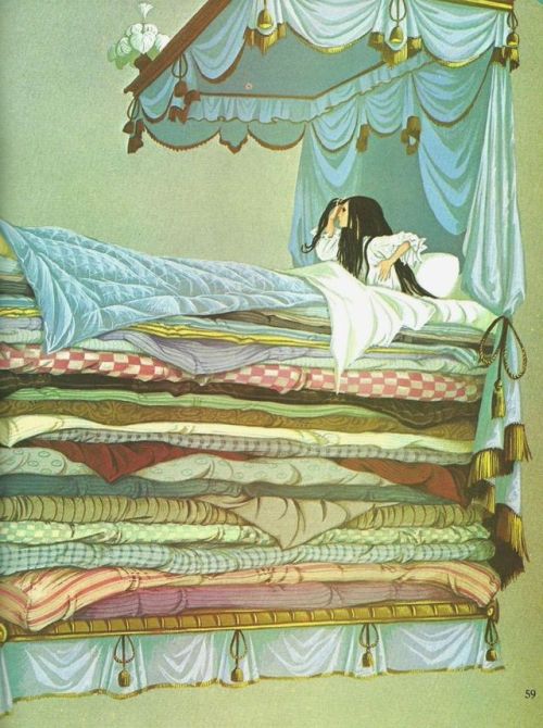 thefaeriefolk:The Princess and the Pea by Janet &amp; Anne Grahame Johnstone