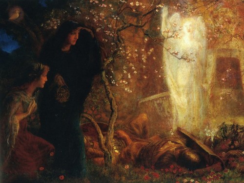 Arthur Hughes - He is Risen. The First Easter (1893-96)