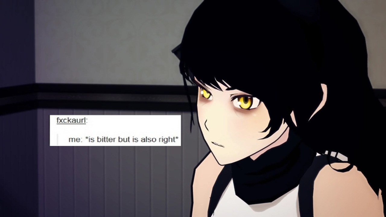 mindcrankismycommander:  RWBY Text Posts 1/??? I am an awful sinner 