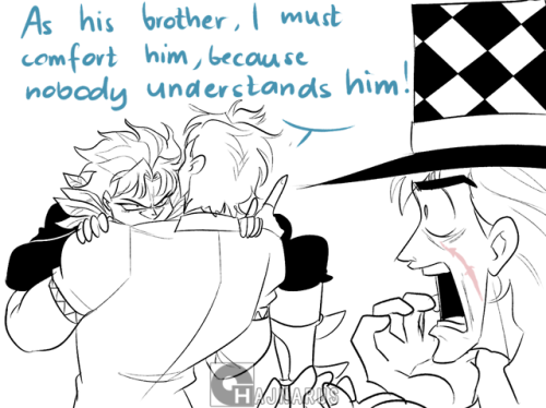 hajnarus:ahh Jonathan, why were you such a kind gentleman? ;-; Fortunatly you had  Speedwagon there!