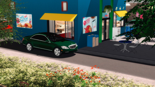 beansbuilds: Sonic Restaurant A Sonic Drive-In Restaurant! Functional with Dine Out built on a 30x20