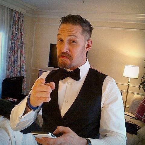 Rooting for my husband tonight!!!! #tomhardy #oscars2016 #bestsupportingactor