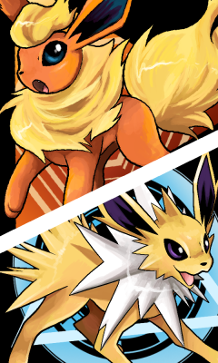 iris-sempi:  EEVEE AND EEVEELUTIONS  Added to my Redbubble! REDBUBBLE / PAOM / DEVIANTART   