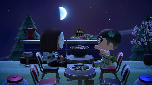 at the diner with my good pal nat #acnh scenery #animal crossing new horizons #animal crossing#acnh#new horizions #animal crossing switch #nat