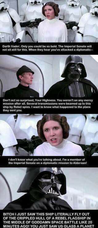 mysharona1987: niwandajones: mysharona1987: Leia’s “Oh, what, me? I don’t kno