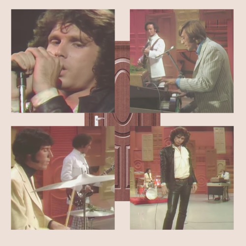 The Doors Preforming (for The First And Last Time) On The Ed Sullivan Show, 1967