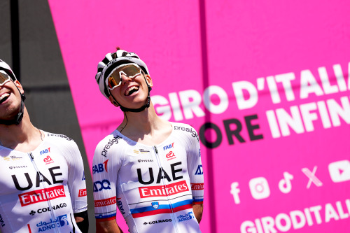 RUI OLIVEIRA & TADEJ POGAČAR ‹ Giro D'Italia 2024 - Stage 1 › 📸 By Gian Mattia D'Alberto/Lapresse