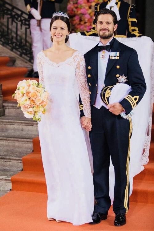 princesssofiaofswedena:T h r e e ❤️ y e a r s ❤️ a g o ❤️Prince Carl Philip and Princess Sofia got