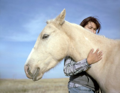 5centsapound:  Erika Larsen: People of the HorseEmbraced first for war, hunting, and transport, horses became spiritual partners and a way to show tribal pride.Photographer Statement:I arrived to Lapwai on Nez Perce land where I met a women named Rosa.