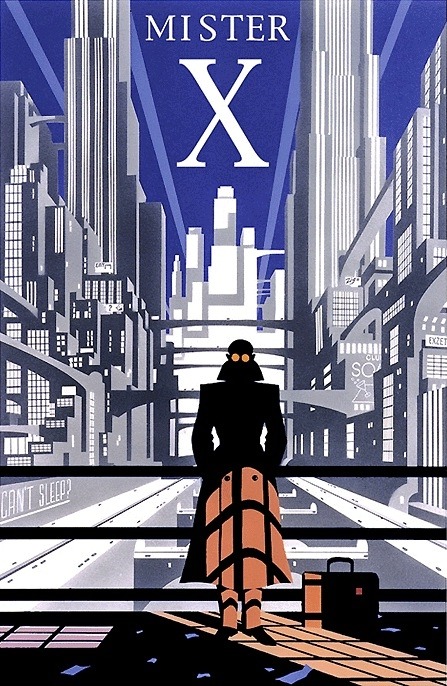 insiringoddsnsods:  Mister X posters by Paul Rivoche and Jaime Hernandez… 