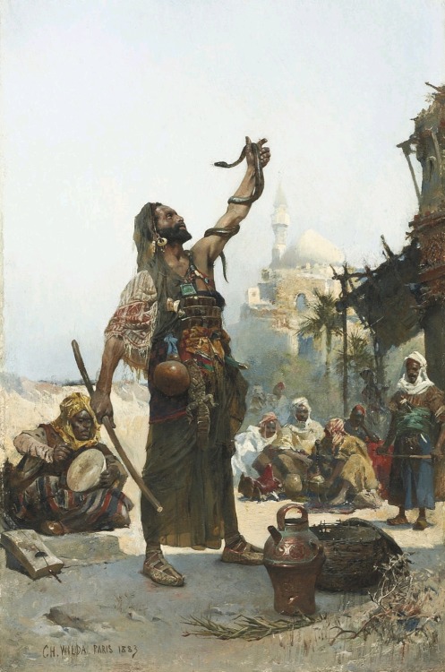 Charles Wilda: The Snake Charmer (1883)