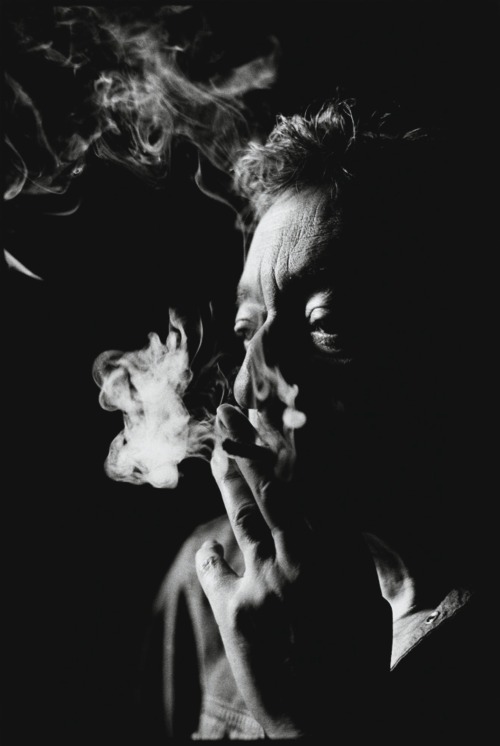 Serge Gainsbourg by Nigel Parry, 1989 via  the red list.