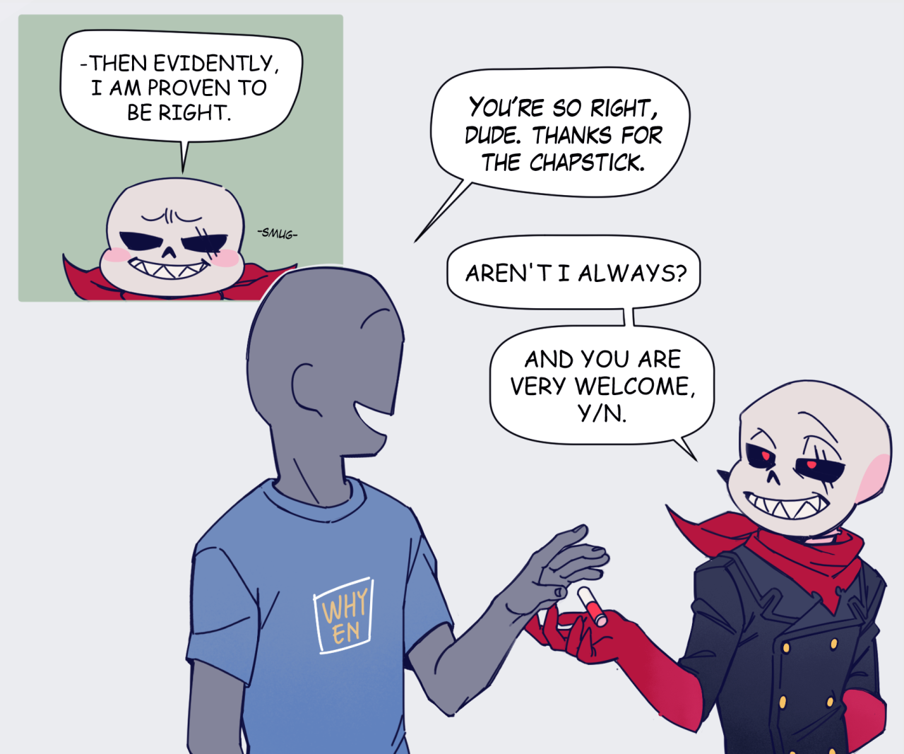 Dream (CW: Sans x y/n)