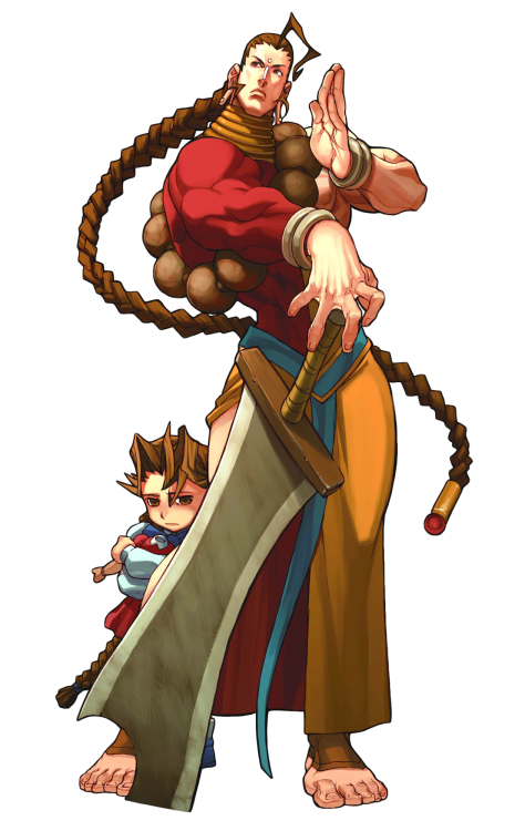 sega-neptune:  Donovan Baine & Anita, Darkstalkers Chronicles: The Chaos Tower 