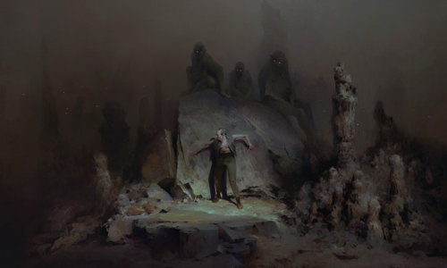 winterswake:Dishonored: Death of the Outsider +  Eleuterio Cienfuegos’ painting