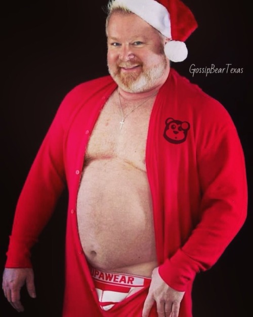 Check out the sexy @bearaf1969 as Santa Send us your pictures in Santa gear and be the next one here