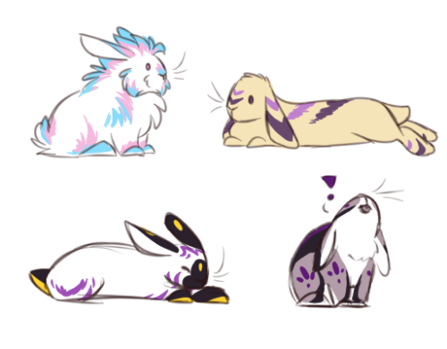 crowned-ladybug:Some Pride Buns to go with @22ratonthestreet‘s army of Pride Rats(I’ll probably do m