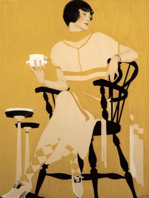 windypoplarsroom:Coles Phillips“The Magic Hour” (1924)