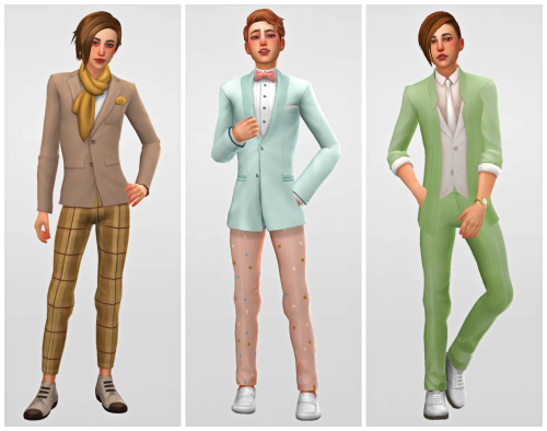 ❤ Lookbook || Formal Looks (M)▶ Look #1Hair // Top // Pants (Romantic Garden) // Shoes▶ Look #2