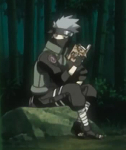 I Absolutely Love The Fact That Kakashi Doesn't Care About His Image In Front Of The Whole World, He'd