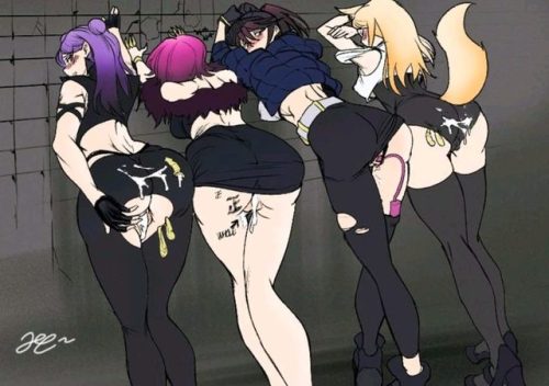 Ahri Akali Evelynn and Kai'sa Hentai