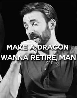 beardedchrisevans: Say my name you know who I aminsp 