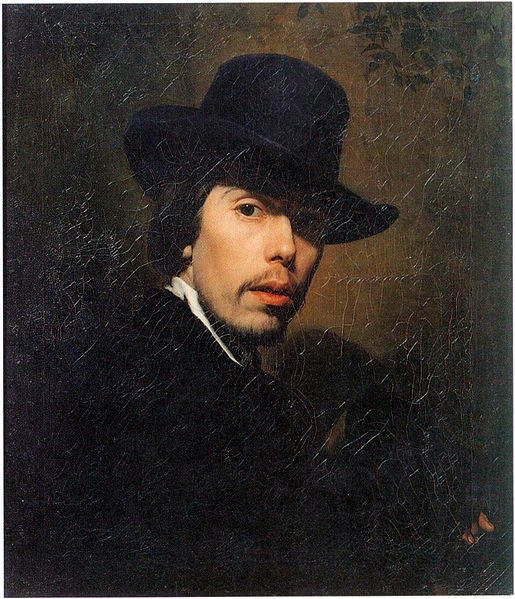 Nikolai Nevrev (1830-1904) - Self-portrait - 1858