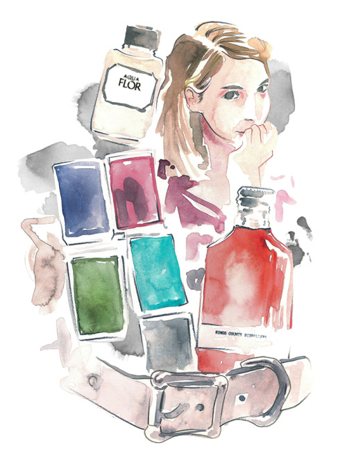 hungryvoid: #fashionillustration I made for @greymagazine I.II @brvtvs @kingscowhiskey @GitliGoods&n