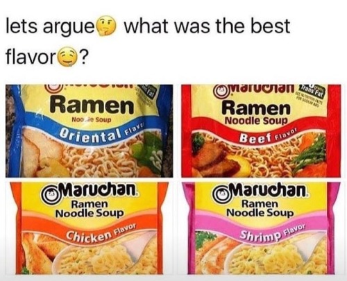 #SOUNDOFF - Which flavor of Ramen is the best? I (Ernie) personally love the beef.• • •#confood #fo