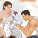 latelierderiot:A soldier, a mechanic and a cat 🤍