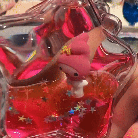 Liquid Sanrio Keychains ✨ | Source 