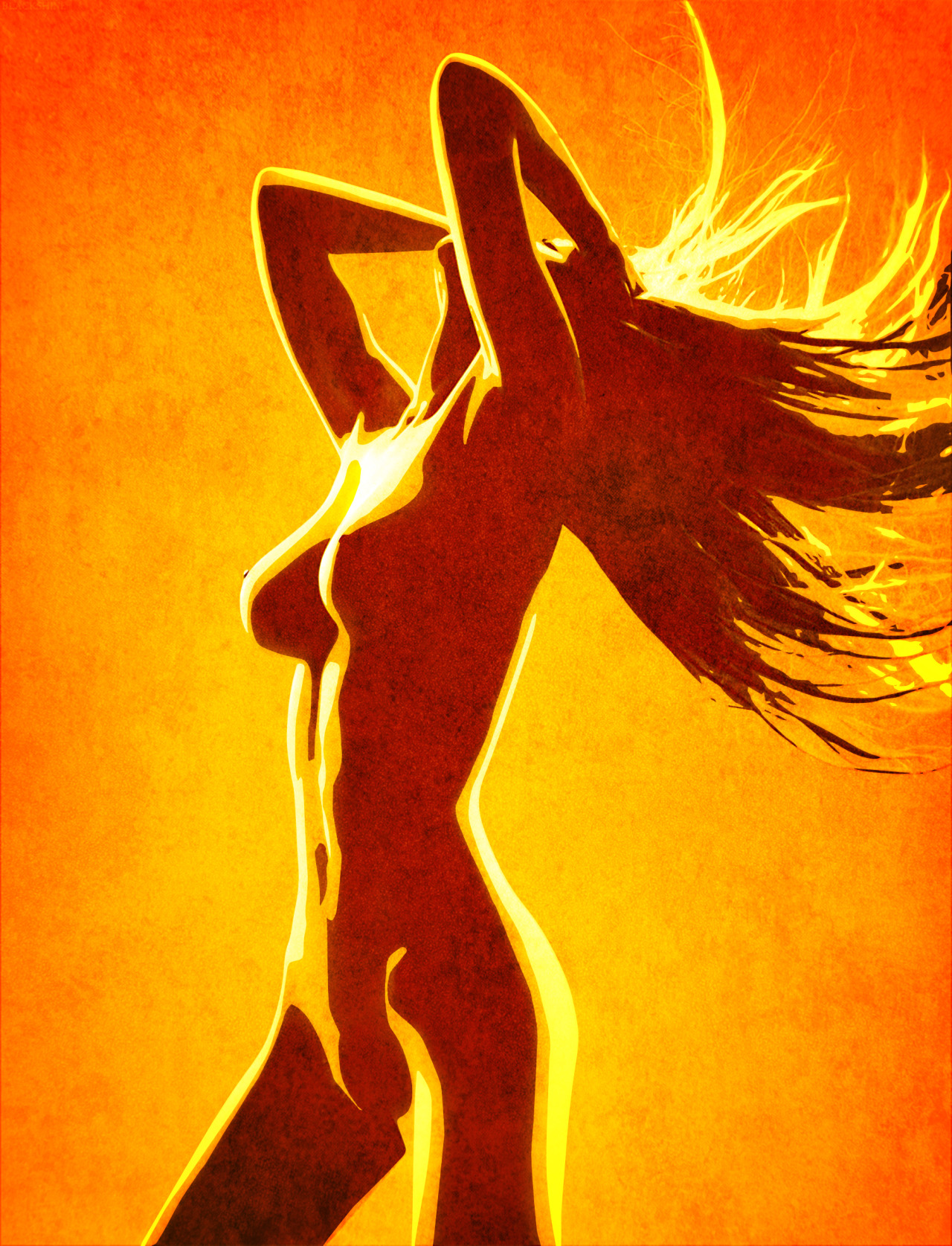erotiscopic:  Olga Kurylenko digitally manipulated photograph  (source: www.celebjihad.com)