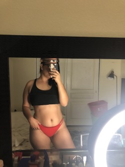 The truth is I have my good days and my bad days but the lows never last long. I’m confident till I pull my high waist covers down but I just don’t want girls thinking I got my shit together yet just cause I have a fat ass