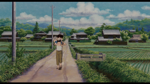 Hotaru no Haka, Grave of the FirefliesStudio Ghibli 1988, Art director: Ghibli’s own Yamamoto Nizo