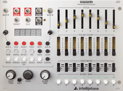 pushbuttonparfait:  Intellijel Metropolis - Sequencer