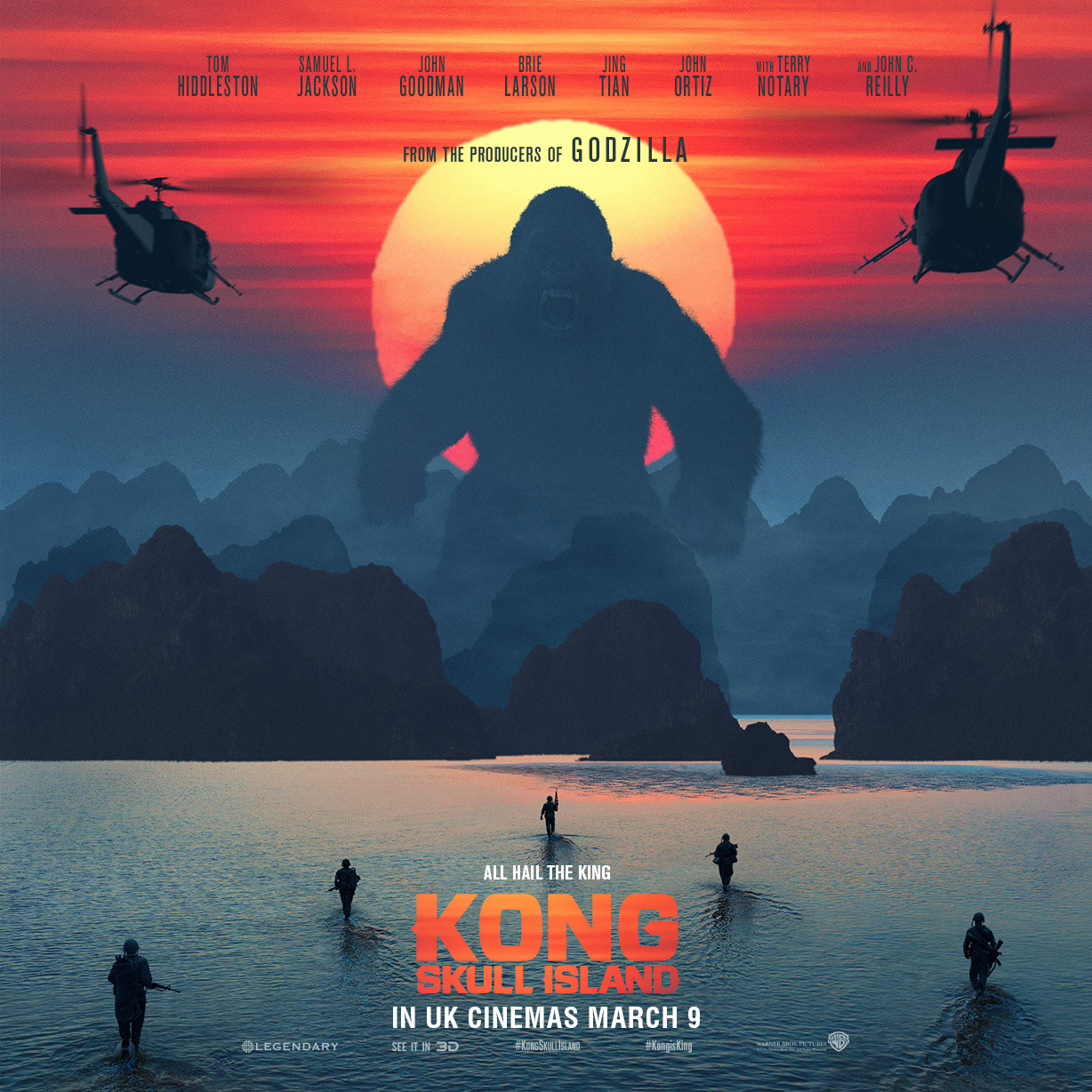Be prepared! This Thursday, the King of the big screen returns. Book your #KongSkullIsland tickets now: http://po.st/KongTickets