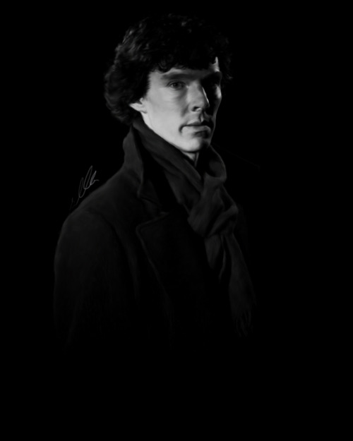be-there-now-in-a-minute: be-there-now-in-a-minute: Sherlock Holmes (Photoshop CS5 ) I didn’t 