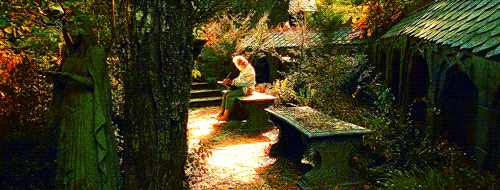 mishacolins:  I sit beside the fire and think    of people long ago,and people