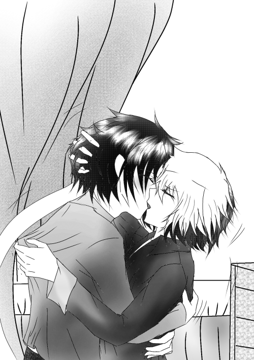 WHEW This Probably The First Time I Drew Kai And Rei Kissing Damn And It Took A LOT Of Effort And Time