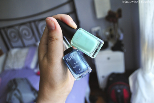 basicwbu:love these nail polishes from kiko (its an italian makeup store)